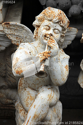 Image of Angel at the flea market. Paris