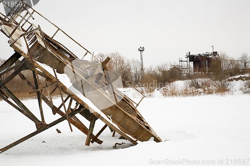 Image of Old industry construction.