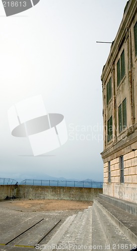 Image of Exercise yard at Alcatraz