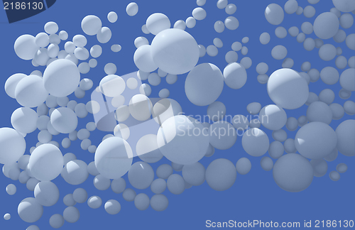 Image of floating bubbles