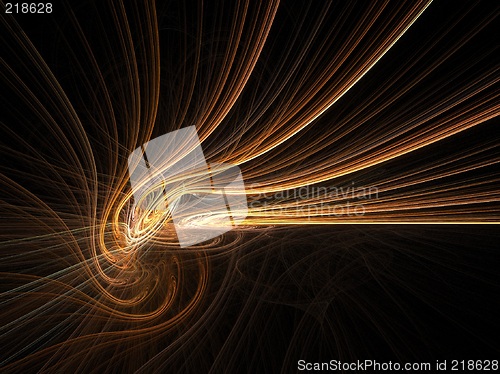 Image of Light rays background
