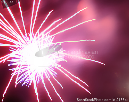 Image of Firework explosion