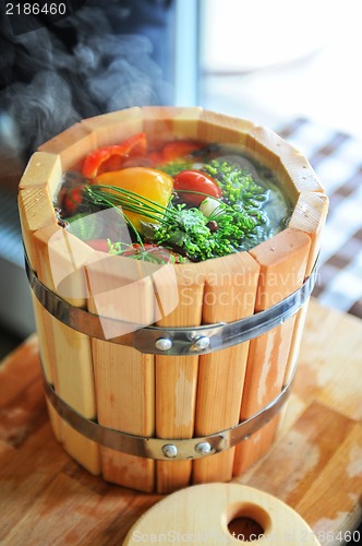 Image of preserving tomatoes