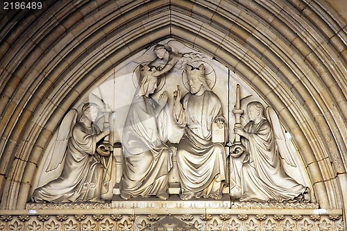 Image of Mary's coronation