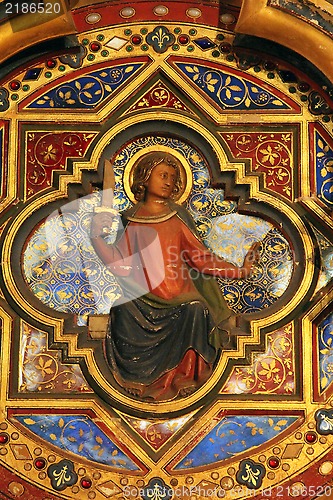 Image of Icon on the wall of  Sainte-Chapelle, Paris