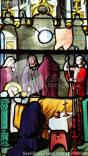 Image of Scenes from the life of St. Genevieve