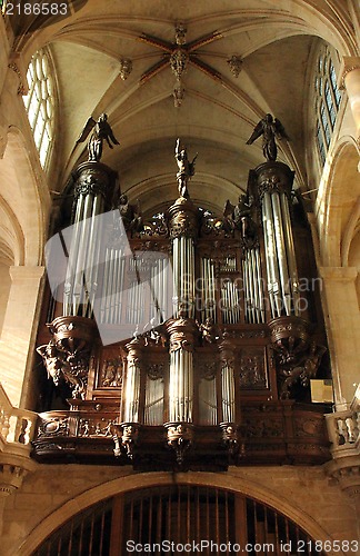 Image of Organ, Saint Etienne du Mont Church, Paris