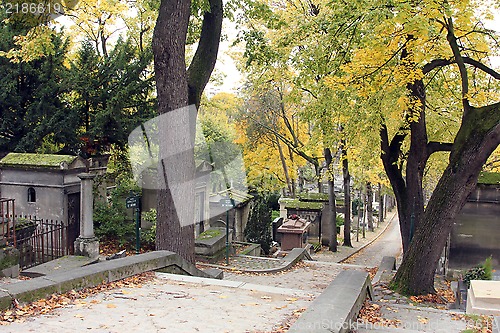 Image of Pere Lachaise Cemetery Paris