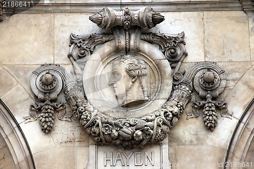 Image of Architectural details of Opera National de Paris: Haydn