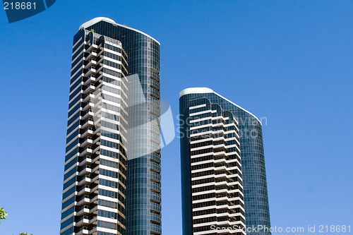Image of Modern skyscrapers