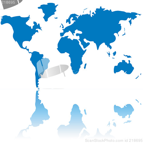 Image of World map