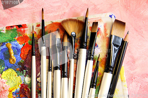 Image of Paintbrushes
