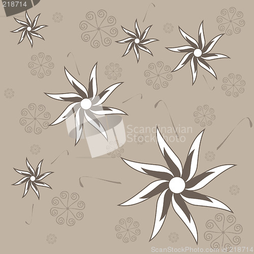 Image of Retro flowers