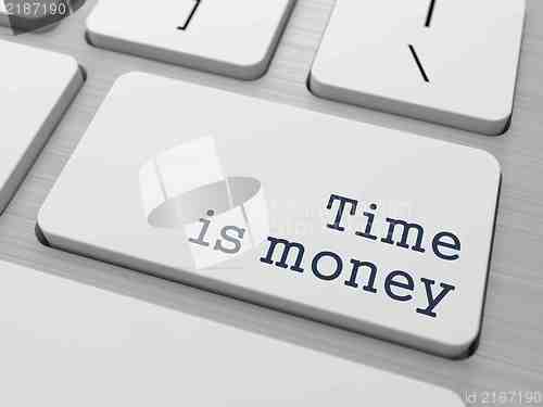 Image of Time is Money Concept.