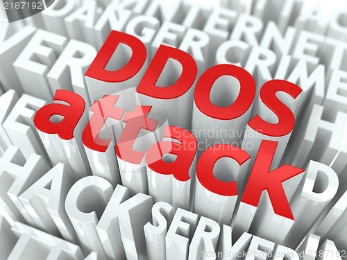 Image of DDOS Attack Concept.