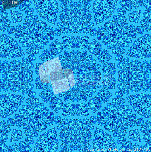 Image of Abstract blue pattern