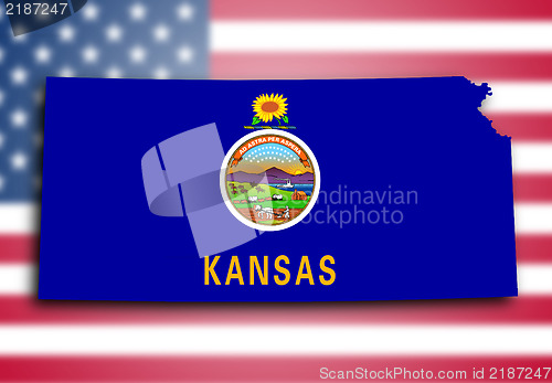 Image of Map of Kansas