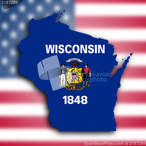 Image of Map of Wisconsin