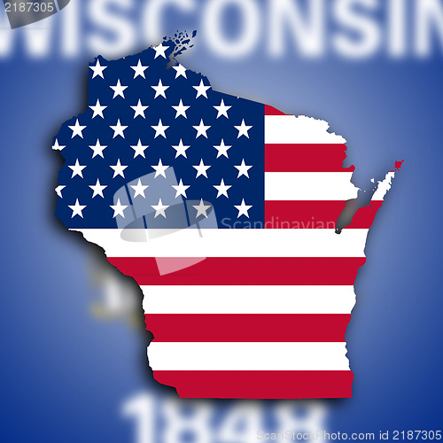 Image of Map of Wisconsin