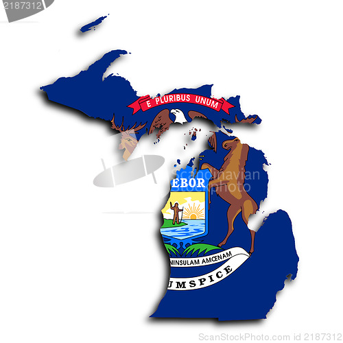 Image of Map of Michigan