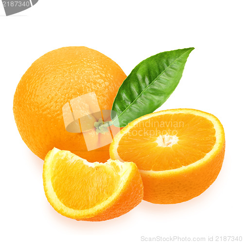 Image of Heap of fresh orange
