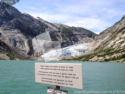 Image of glacier