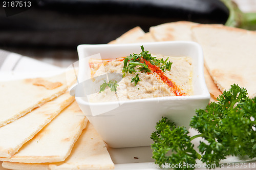 Image of moutabal baba ghanoush eggplant dip