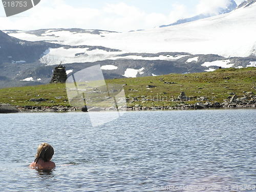 Image of icebathing