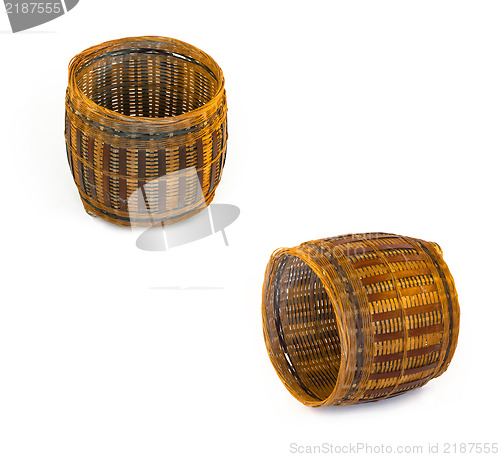 Image of Basket . isolated illustration on white backgroundcloth