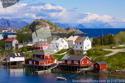 Image of Norwegian village