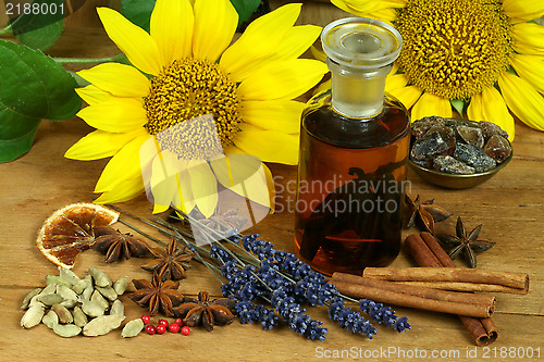 Image of Spices and flowers