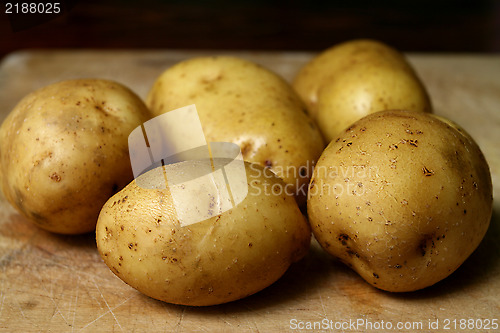 Image of Fresh potatoes