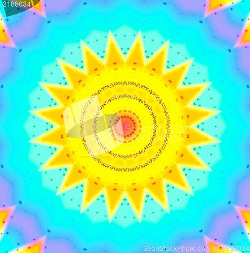 Image of Abstract sun