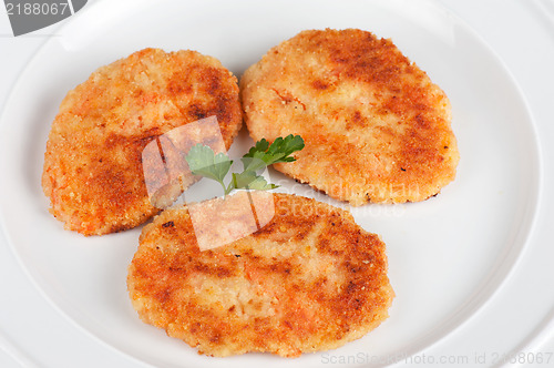 Image of carrot cutlets with apples