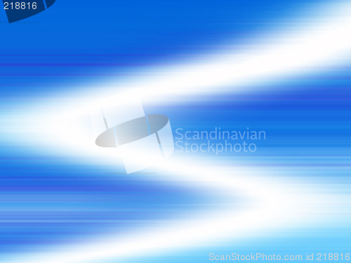 Image of Blue Light Rays