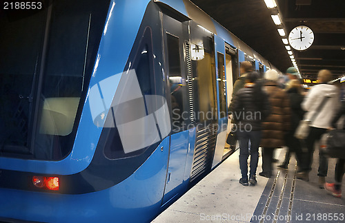 Image of Stockholm Metro Train Station 