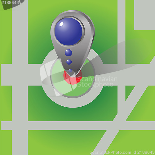 Image of Icon of map marker