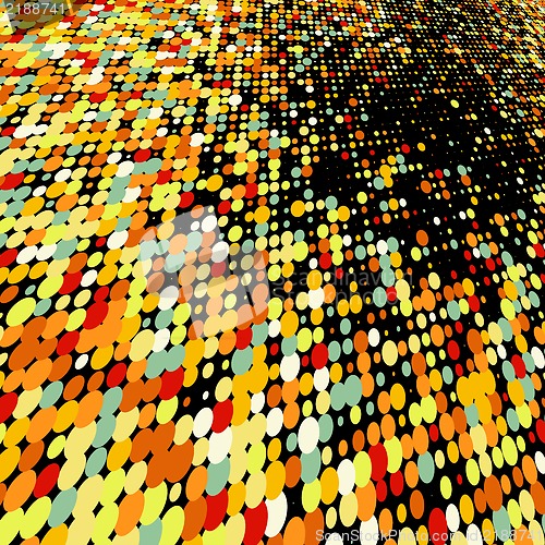 Image of Colorful Dots Abstract Background. EPS 8