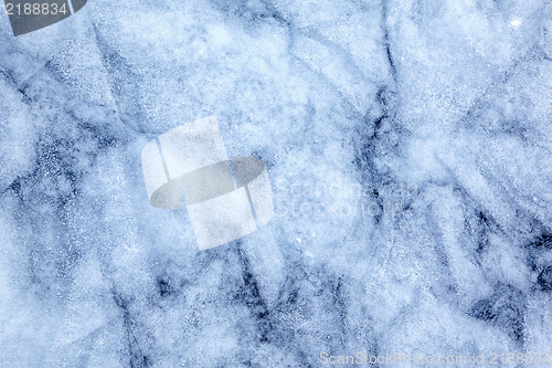 Image of Baikal ice texture