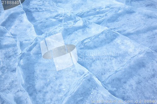 Image of Baikal ice texture