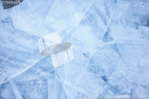 Image of Baikal ice texture