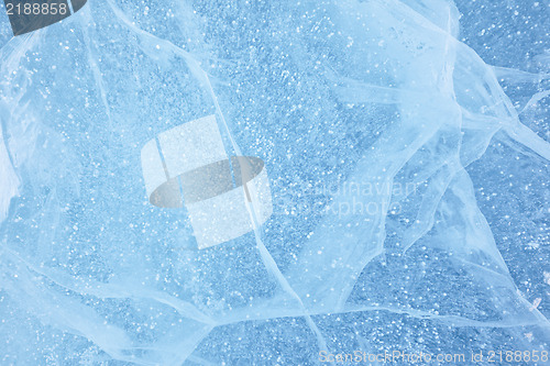 Image of Baikal ice texture