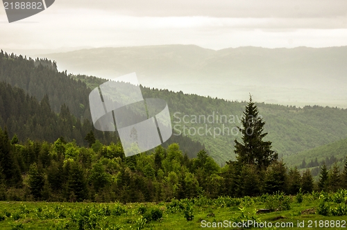 Image of Beautiful landscape at the mountains