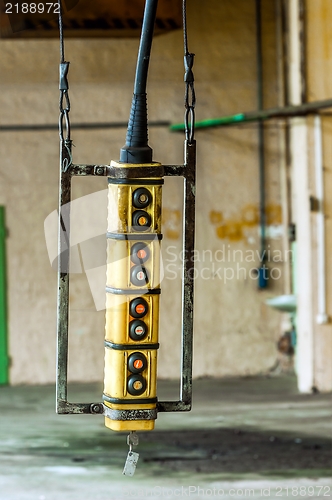 Image of Industrial switch inside building