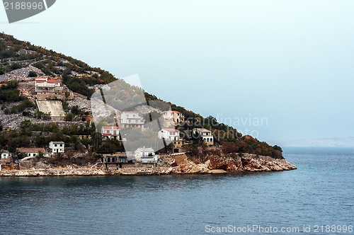 Image of Small houses on the mountain