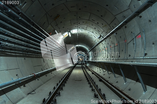 Image of Underground facility with a big tunnel