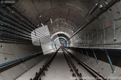Image of Underground facility with a big tunnel