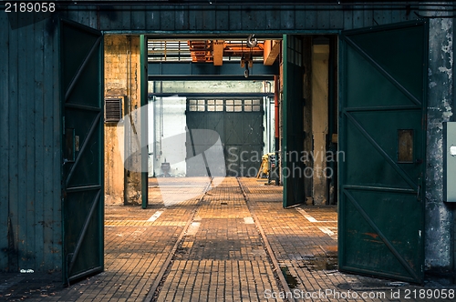 Image of Industrial interior of a factory