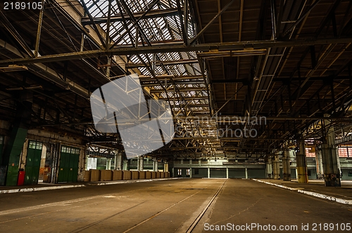 Image of Industrial interior of a factory