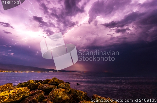 Image of Storm at the beach